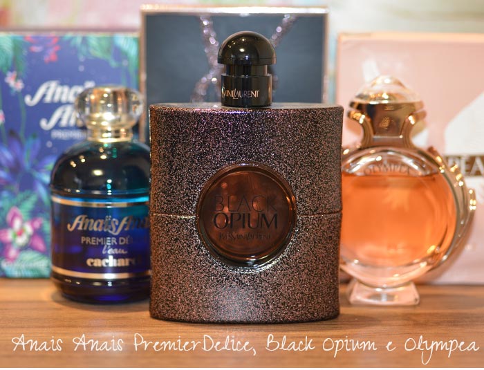 Perfumando | Anais Anais PremierDelice, Black Opium e Olympea