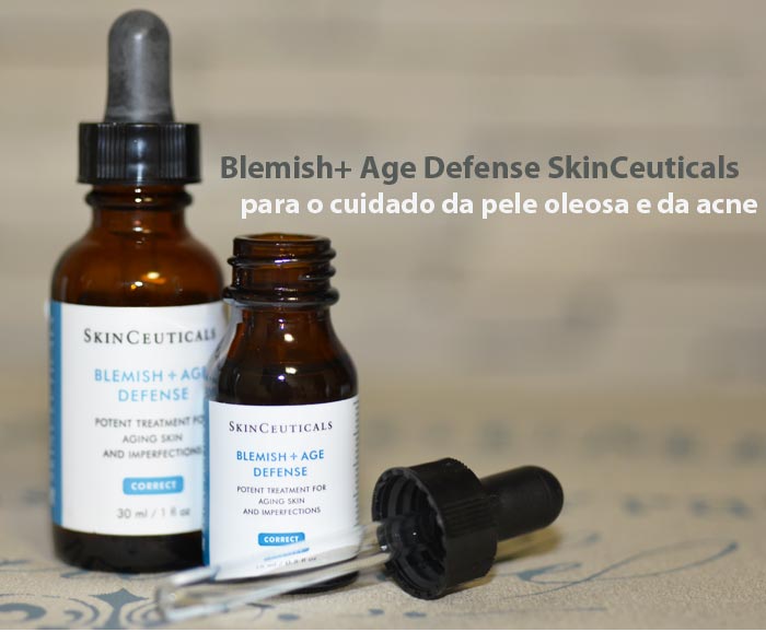 Chega de pele oleosa e acne no verão, conheça o Blemish + Age Defense