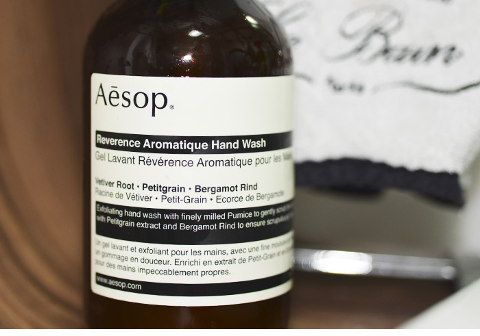 Esfoliação diária | Reverence Aromatique Hand Wash da Aesop