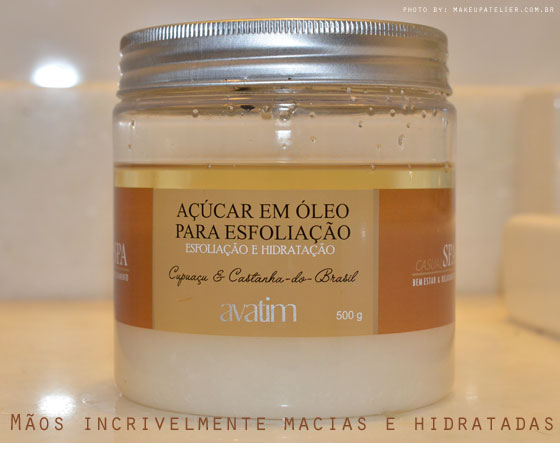 esfoliante de açücar