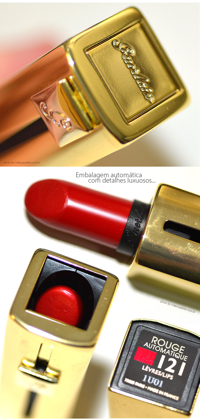 Batom Rouge G de Guerlain, a embalagem mais linda de todas