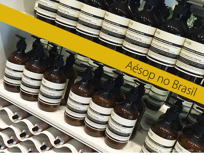 Aesop no Brasil