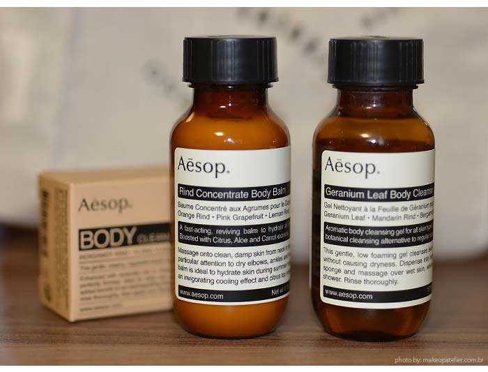 aesop produtos para o corpo