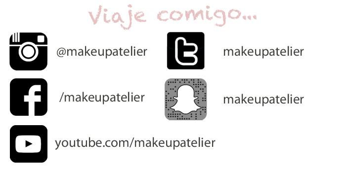 makeupatelier nas redes sociais