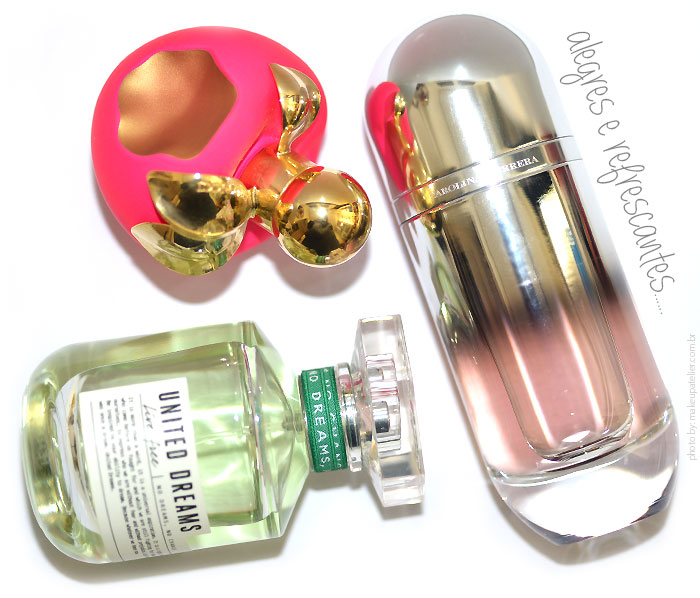 perfumes refrescantes adocicados