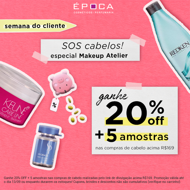 Que tal comprar Kerastase, Redken e outras marcas com 20% de desconto + amostras "