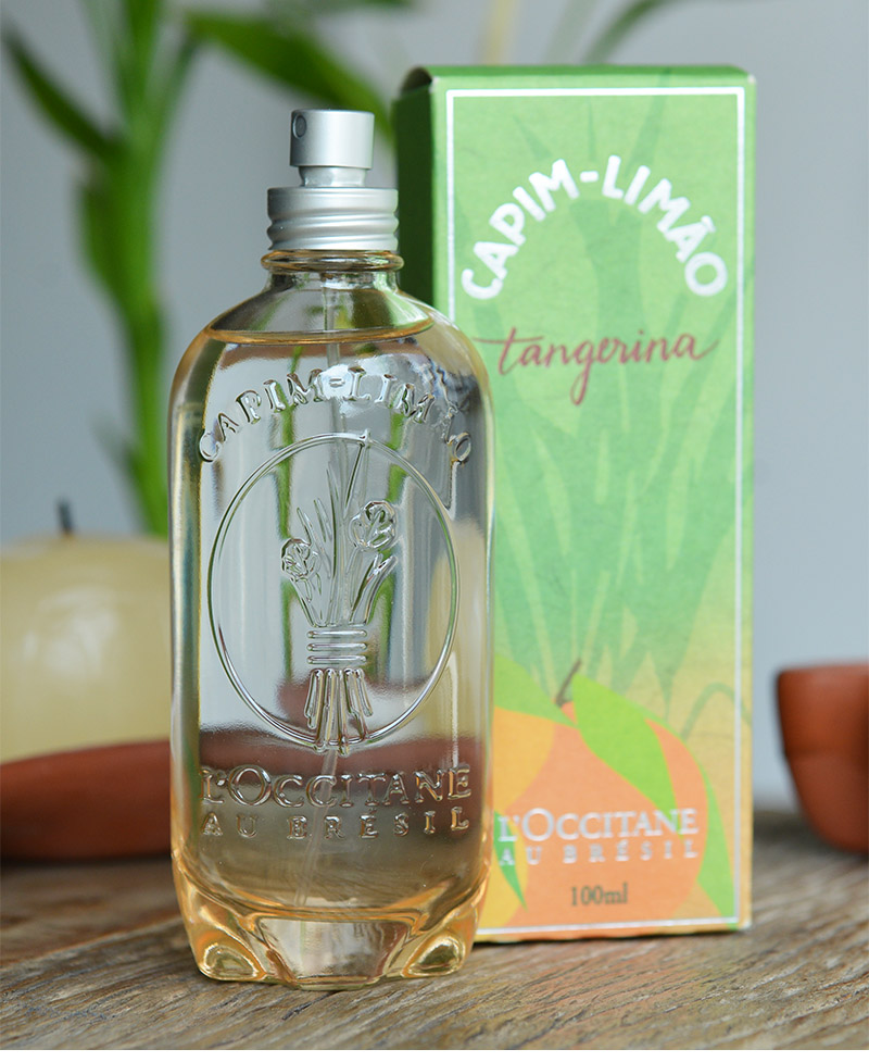 Perfumando |  Capim-limão Tangerina da Loccitane Au Brésil