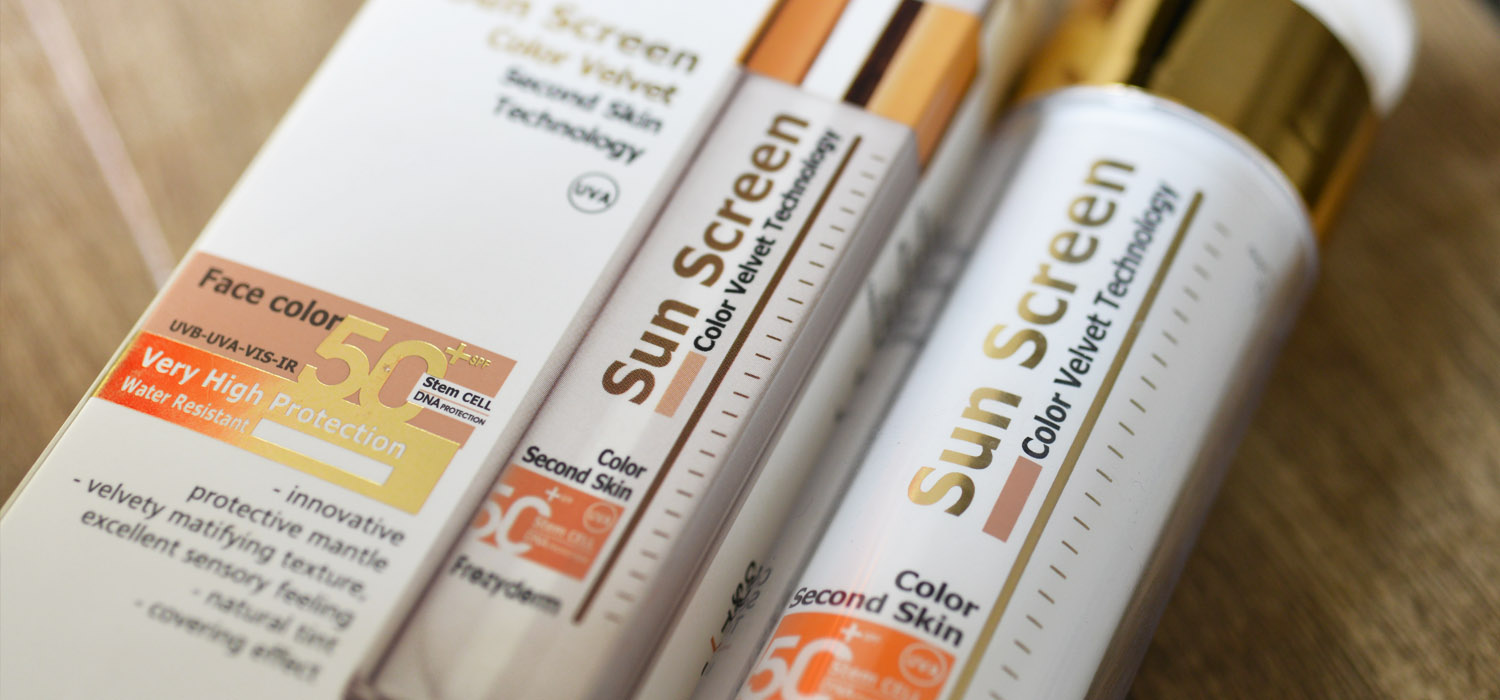 Testando Sun Screen Color Velvet technology Freziderm