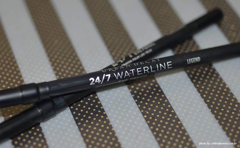 Testando Waterline Legend da Urban Decay e dicas para o Lápis durar muito na linha d?água