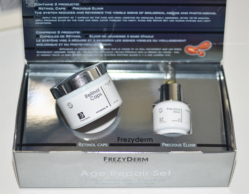 Retinol anti sinais | Testando Kit age repair da Frezyderm