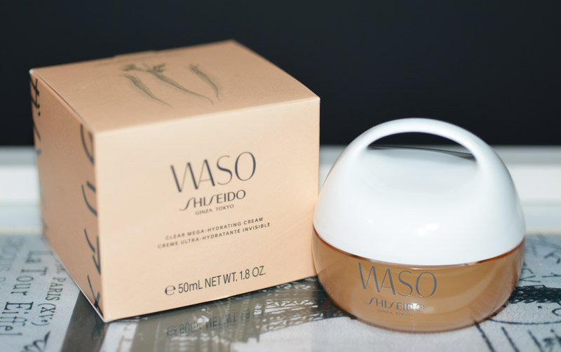 Testando | Waso Shiseido creme transparente mega hidratante e multifuncional