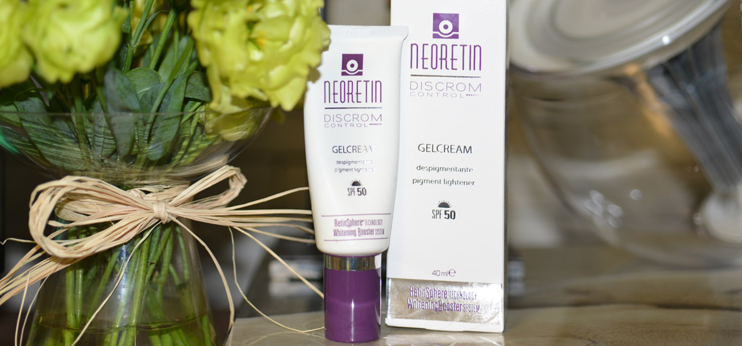 Neoretin gelcreme despigmentante spf50 para clarear o Melasma