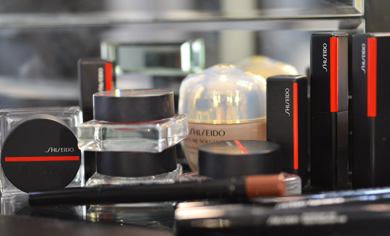 A nova e fantástica linha de maquiagem da Shiseido com desconto
