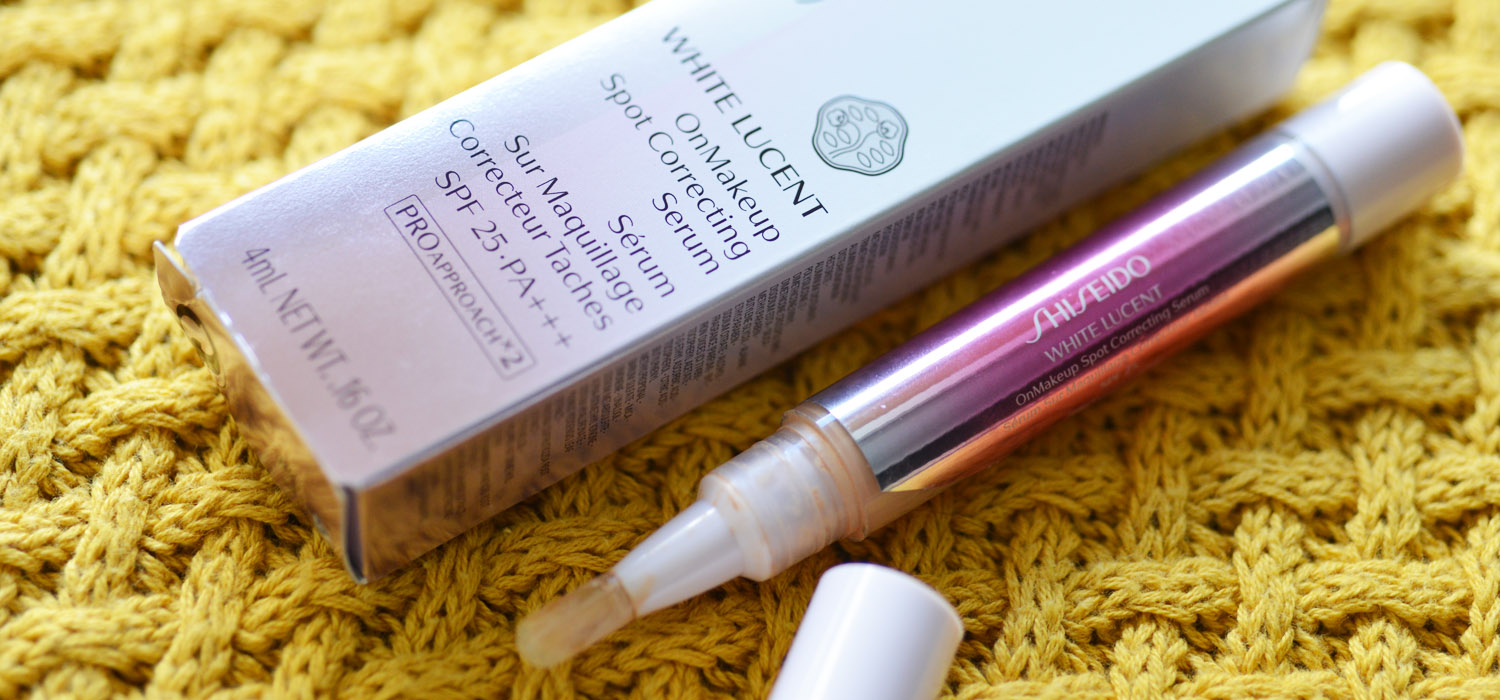 Corretivo para melasma Clareador White Lucent Shiseido OnMakeup Spot