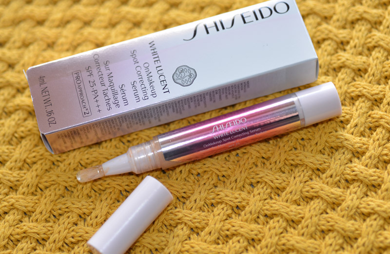 Corretivo para melasma e manchas |  Clareador White Lucent Shiseido OnMakeup Spot Correting Serum