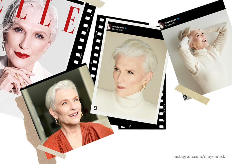 Moda | O estilo de Maye Musk a modelo de 72 anos e mãe de Elon Musk