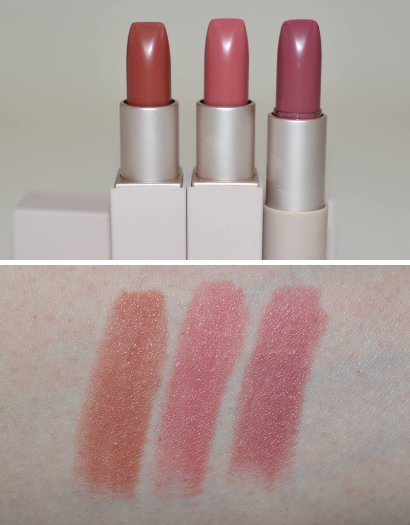 Swatches Rose Inc | Escolhendo as cores das maquiagens