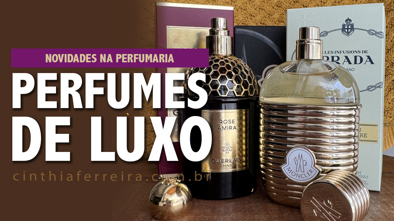 3 novos perfumes incríveis da minha coleção | Guerlain, Moncler e Prada