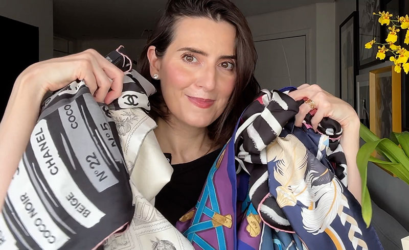 Chanel ou Hermès ? Com escolher o seu lenço de luxo #moda
