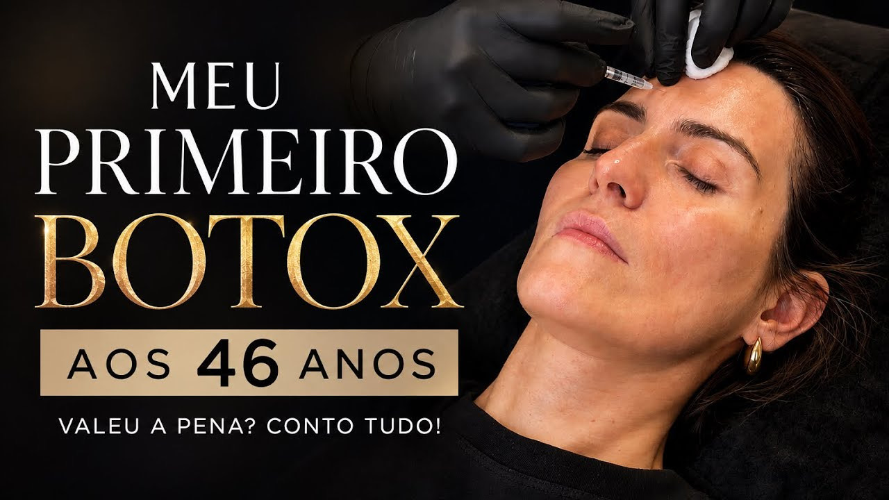Relato Real | Meu primeiro botox aos 46 anos